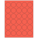 1.5" x 1.5"  Sheet Label