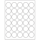 1.5" x 1.5"  Sheet Label