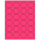 1.666" x 1.666"  Sheet Label