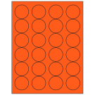 1.666" x 1.666"  Sheet Label