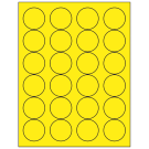 1.666" x 1.666"  Sheet Label