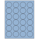 1.666" x 1.666"  Sheet Label