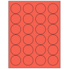 1.666" x 1.666"  Sheet Label