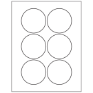 3" x 3"  Sheet Label