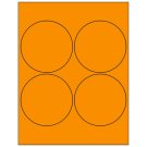 4" x 4"  Sheet Label