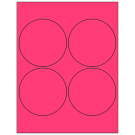 4" x 4"  Sheet Label