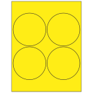 4" x 4"  Sheet Label