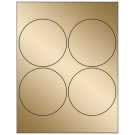 4" x 4"  Sheet Label