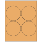 4" x 4"  Sheet Label