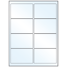 4" x 2.5"  Sheet Label