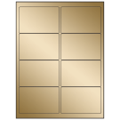 4" x 2.5"  Sheet Label