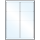 4" x 2.5"  Sheet Label