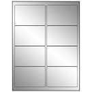 4" x 2.5"  Sheet Label