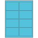 4" x 2.5"  Sheet Label