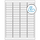 1.9375" x 0.5"  Sheet Label