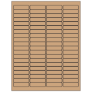 1.9375" x 0.5"  Sheet Label