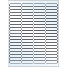 1.9375" x 0.5"  Sheet Label