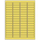 1.9375" x 0.5"  Sheet Label