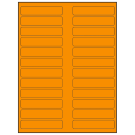 3.5" x 0.75"  Sheet Label