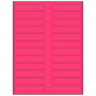 3.5" x 0.75"  Sheet Label