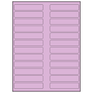 3.5" x 0.75"  Sheet Label