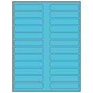 3.5" x 0.75"  Sheet Label