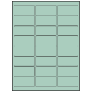 2.625" x 1.25"  Sheet Label
