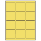 2.625" x 1.25"  Sheet Label