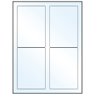 3.5" x 5"  Sheet Label