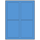 3.5" x 5"  Sheet Label