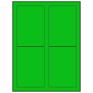 3.5" x 5"  Sheet Label