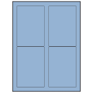 3.5" x 5"  Sheet Label