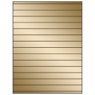 8.5" x 0.75"  Sheet Label