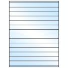 8.5" x 0.75"  Sheet Label
