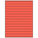 8.5" x 0.75"  Sheet Label