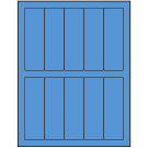 1.5" x 4.75"  Sheet Label