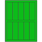 1.5" x 4.75"  Sheet Label