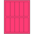1.5" x 4.75"  Sheet Label