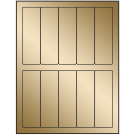 1.5" x 4.75"  Sheet Label