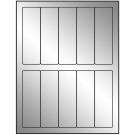 1.5" x 4.75"  Sheet Label