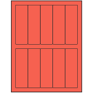 1.5" x 4.75"  Sheet Label