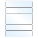 4" x 1.75"  Sheet Label