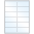 4" x 1.75"  Sheet Label