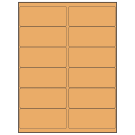 4" x 1.75"  Sheet Label