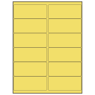 4" x 1.75"  Sheet Label