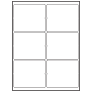 4" x 1.75"  Sheet Label