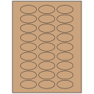 2" x 1"  Sheet Label