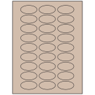 2" x 1"  Sheet Label