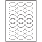 2" x 1"  Sheet Label