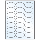 2.5" x 1.375"  Sheet Label